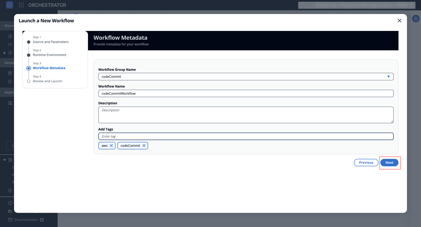 Workflow Metadata