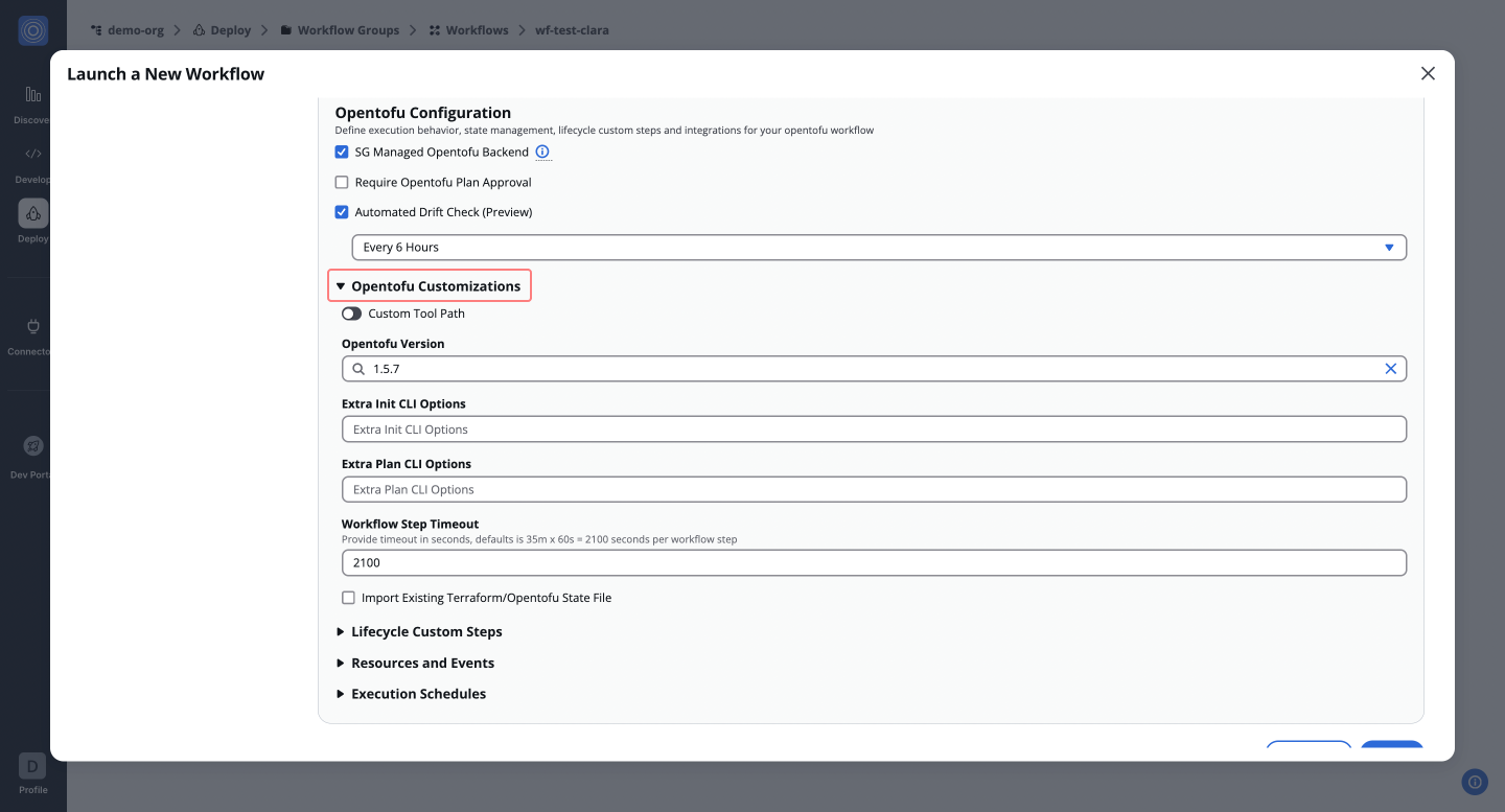 OpenTofu Customization